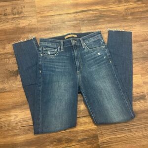 Joes High Rise Distressed Skinny Ankle Jean